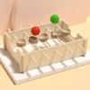 Деревянная игра-вращение с шариком «Сделай сам» для детей детского сада, развивающая игрушка 3,8 см, интерактивный лабиринт