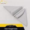 18 Tuda Interior Triangle Trim: Electroplated Panel Sticker for Car Window Decoration