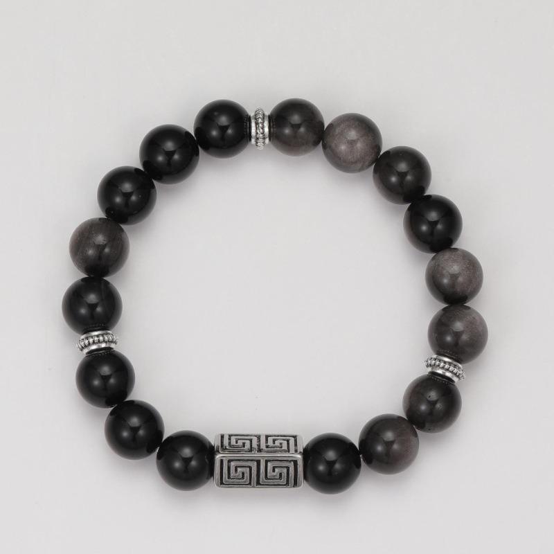Bracelet Men's Titanium Steel Does Not Fade, High-end Sense Versatile Hip-hop Jewelry Women's Simple Personality Retro Accessories