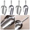 Heavy Duty Ice Shovel Metal Stainless Steel Ice Scraper Dishwasher Safe Sugar Scoop Food