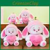 Rabbit Strawberry Cuddly Plush Toy Cute Cartoon Girl Children Holiday Gift Doll