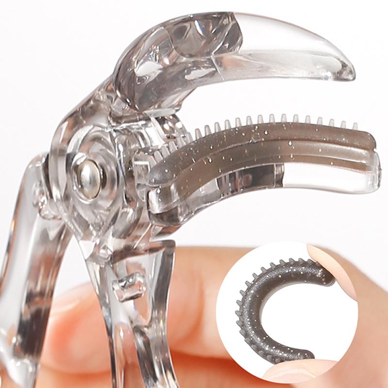 Wide-Angle Partial Eyelash Curler Portable One-Clip Curling Comb Tooth Lashes Curler Easy To Operate Styling Enlarge Eyes Tool