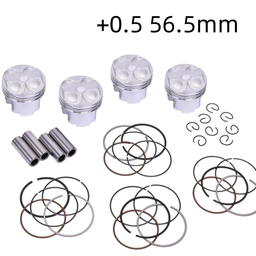 56mm Piston Rings Kit 3TJ-11631-01 for YAMAHA FZR400RR SP 3TJ FZ400 4YR FZR400 RR FZR FZ400 Fazer