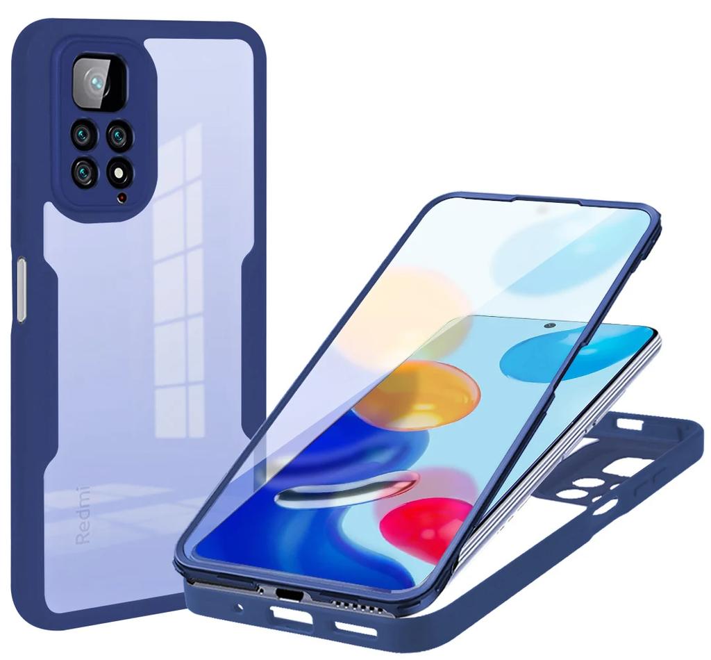 Чехол на весь корпус 360 для Xiaomi 13T Redmi 12C 10A 10C 9C 9At A1 A2 Note 9 9S 10 10S 11S 11 12S 12 Pro 5G Poco X3 NFC X5 F5 Pro 5G двухсторонняя крышка