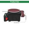 6000WA Lithium Battery Three-Purpose Electric Miniature Grinding And Polishing Machine, 6-Inch Sand