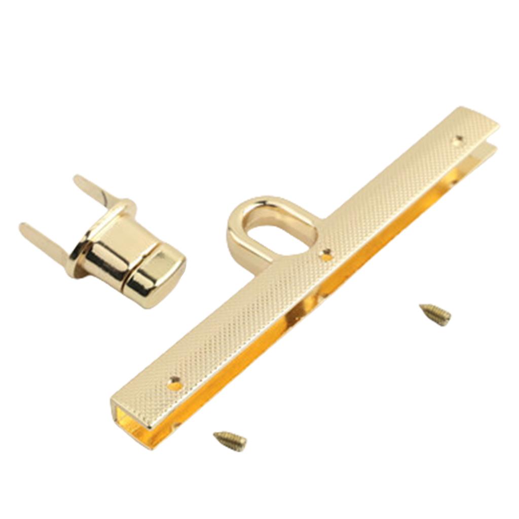 Fashion Metal Twist Lock Clasp 9.5CM for Handbag Craft Practical DIY Bag Hardware Purse Lock Replacement