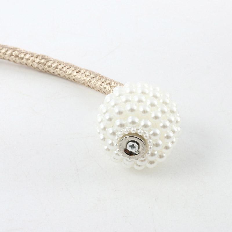 Pearl Magnet Curtains Buckles Modern Window Curtains Magnetic Tieback Holder Clips Holdbacks Curtain Strap Accessories
