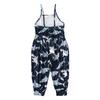 Toddler Jumpsuit Sleeveless Open Back Girls One Piece Strap Romper with Pockets