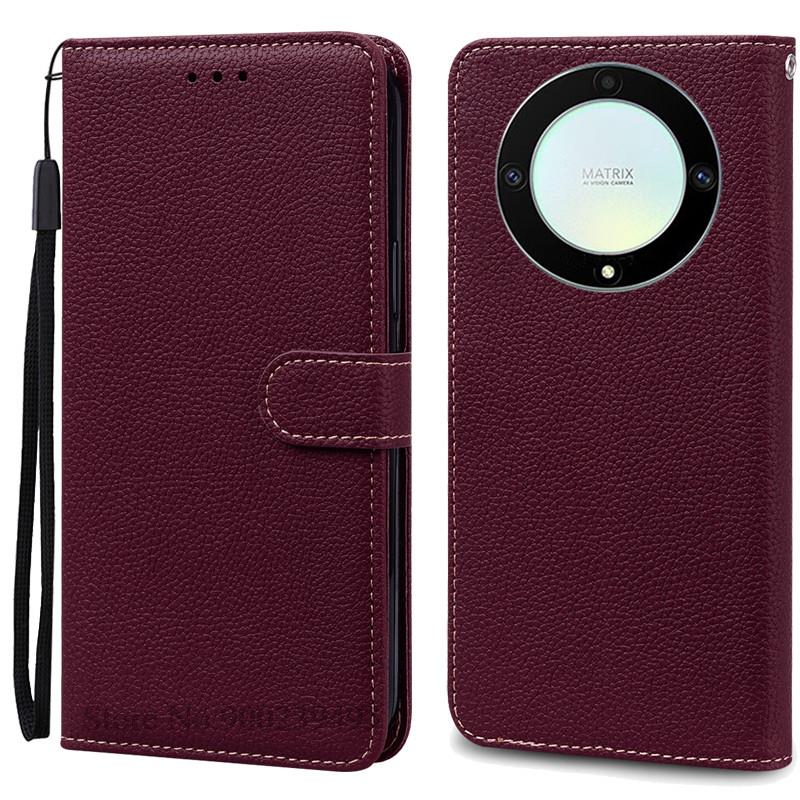 Для Honor Magic5 Lite чехол-кошелек флип кожаные чехлы для телефонов Honor Magic 5 Lite 5G подставка книжка чехол для Honor Magic5Lite Funda