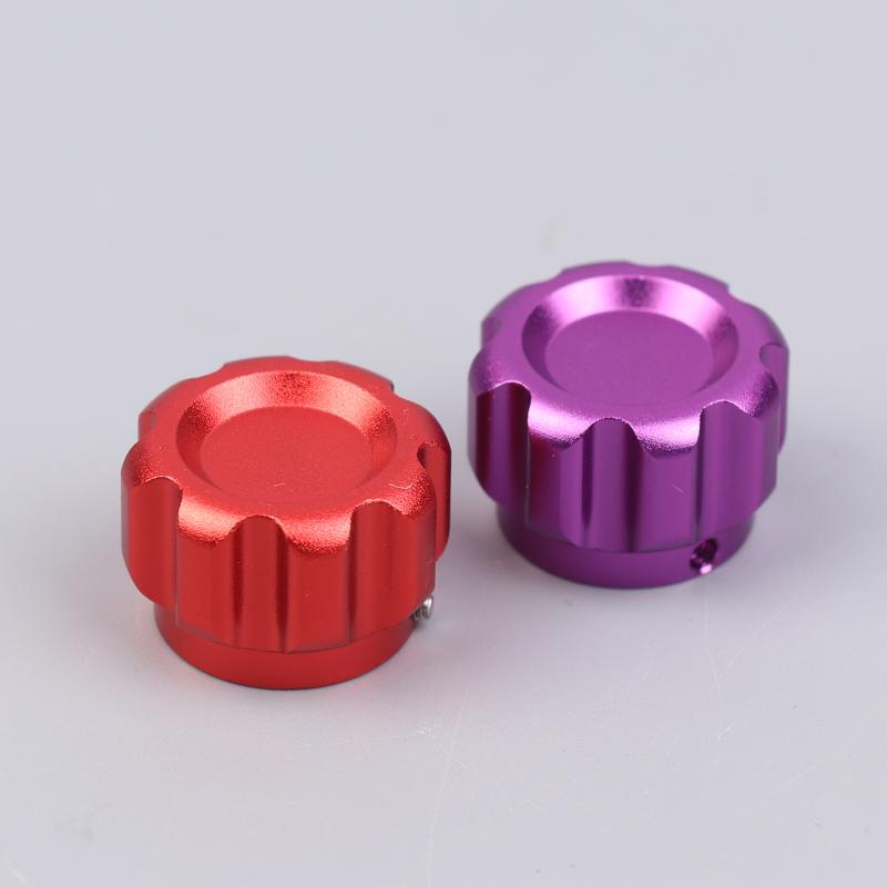 Simulator Button 20mm Metal Knob 6mm Holes for Steering Wheel Upgrade Racing Console DIY Gaming Environment