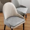 44x41cm Curved Dining Chair Cushion Soft Winter Student Cushion Semi-circular Chair Pad  Household