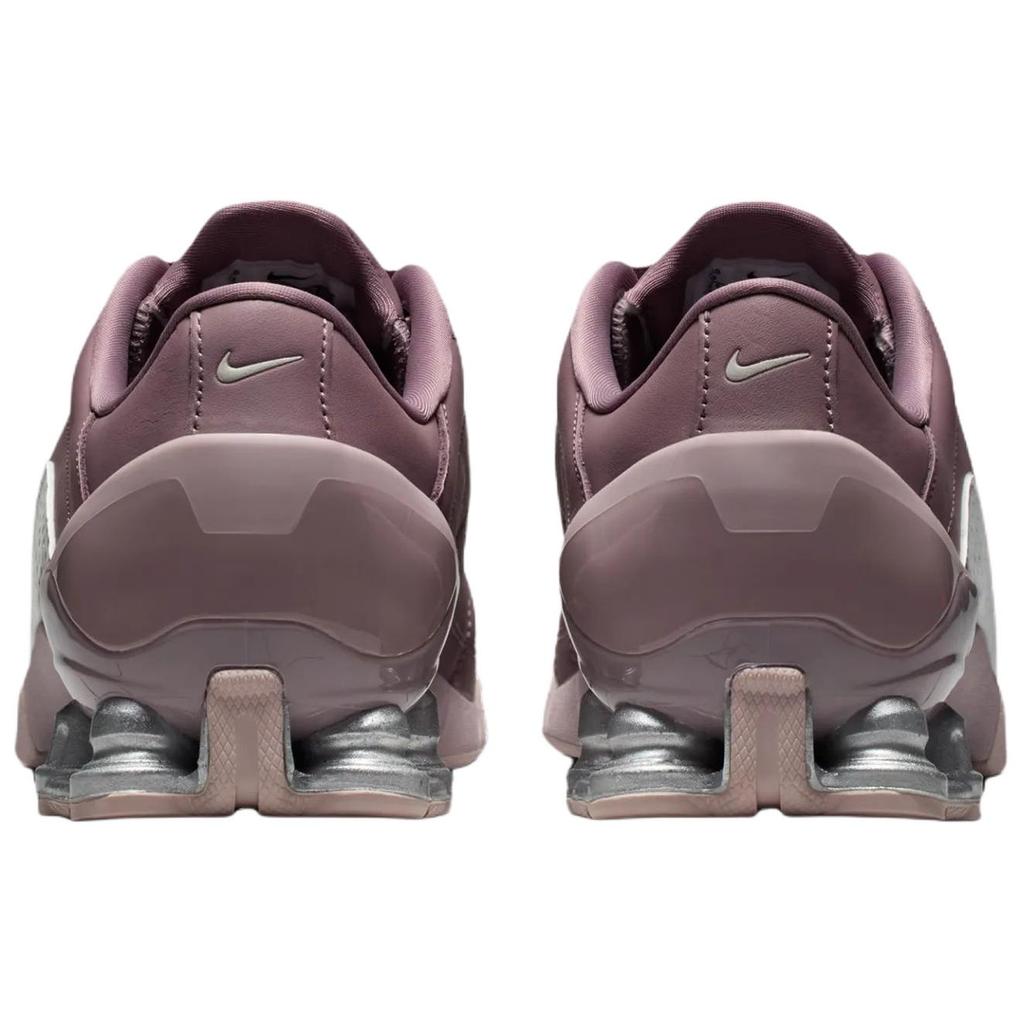 Nike Всего 90 Shox Magia Таупо Серый Светло-Фиолетовый Ореховый Женские Кроссовки Фиолетовая Частица-Розовый Металлик-Серебристый IO9300-201