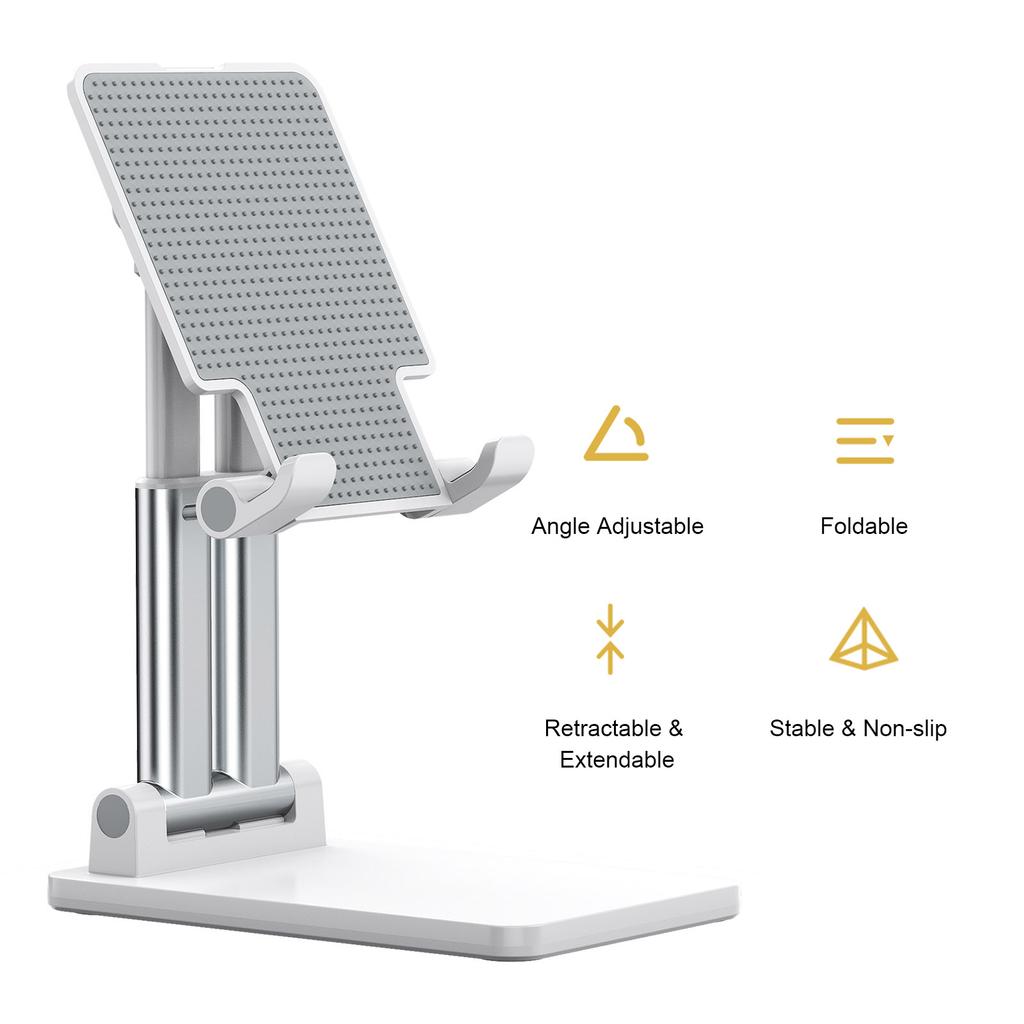 Desktop Tablet Mobile Phone Holder Stand Angle Height Adjustable Foldable Cell Phone Stand
