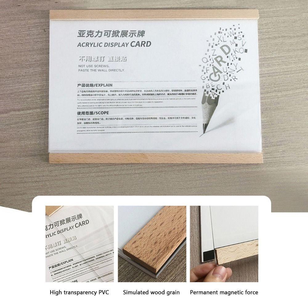 Акриловая рамка для сертификата A3/A4/A5, рамка для лицензии на ведение бизнеса, высококачественная выставочная рамка