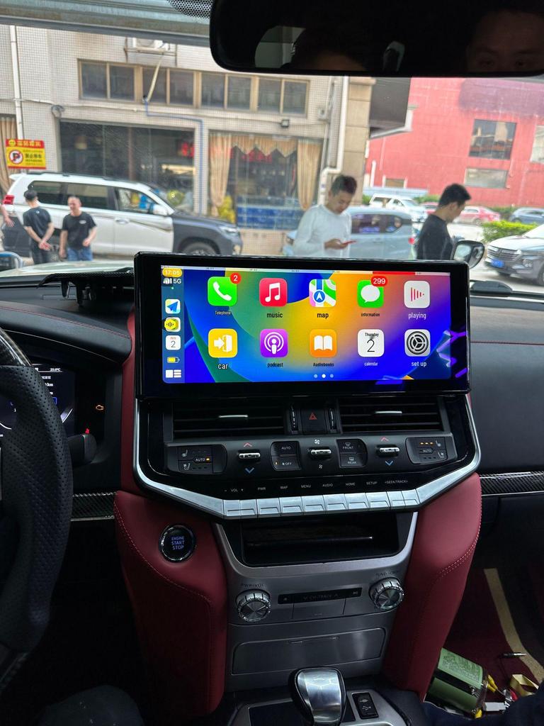 2023 Land Cruiser LC200 к LC300 Обновление центрального экрана 16,2 дюйма Android