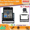 9,7-дюймовый вертикальный экран Tesla автомобильное радио для Fiat Peron 9 2009 Idea 2011 2014 GPS навигация мультимедийный плеер Carplay 2din
