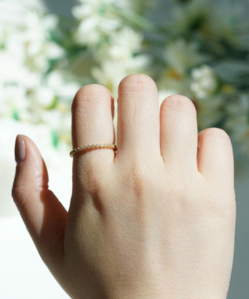Серебряное кольцо для большого пальца Alleun 925, многослойное, с кубическим цирконием, на колено