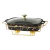 Chafing Dish Rectangular Easy To Use Easy To Clean Warmer Server for Restaurant