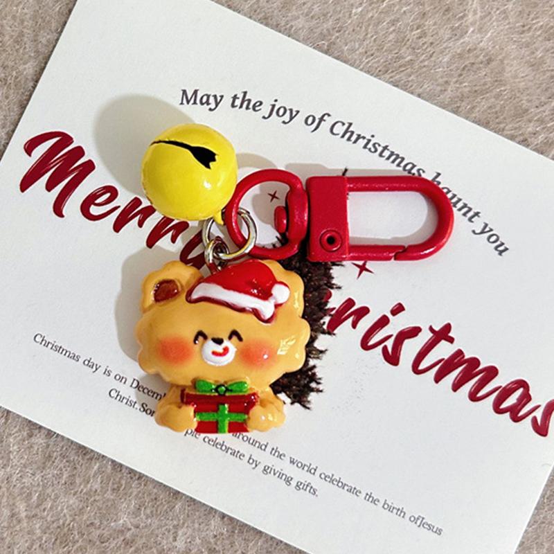 Мультяшный Милый Рождественский Модный Кавайный Кулон Санта-Клауса Универсальные Аксессуары для Украшения Рюкзака Подарки