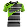 Простая модная спортивная футболка для бега, летняя повседневная, для фитнеса на открытом воздухе, с коротким рукавом, с 3D-принтом, свободная, дышащая толстовка