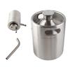 Диспенсер для пива с силиконовой трубкой из нержавеющей стали 2 л мини-пивной бочонок для бара, домашнего пива