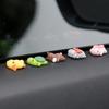 Mituria Vehicle Cute Animal Friends Accessory Figures, Option 1, 10 pieces,Korean Car Acc