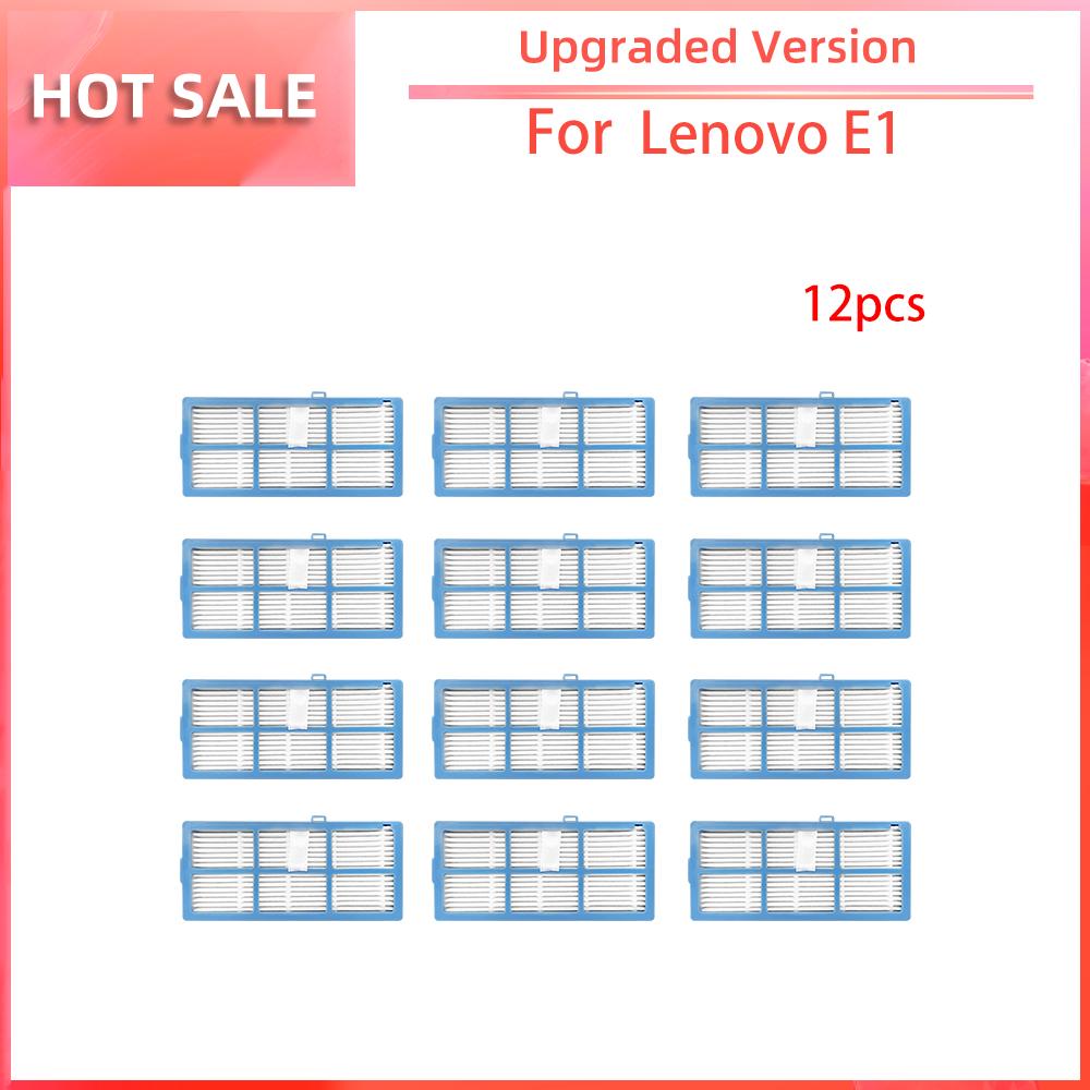 Совместимость с Lenovo E1 Robot Vacuum Основная боковая щетка HEPA-фильтр Насадка для швабры Запасные части Аксессуары