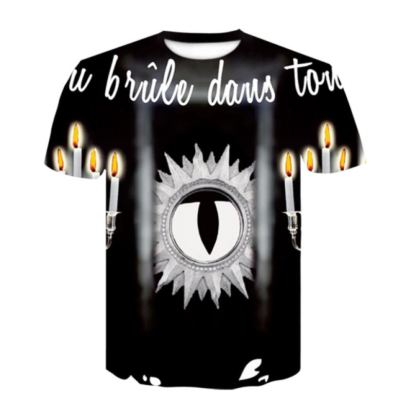 Новинка, брендовая футболка в стиле барокко с 3D принтом золотой цепочки, летний стиль, с коротким рукавом, роскошная королевская мужская одежда, топы и футболки в стиле хип-хоп