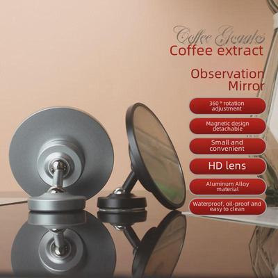 Вращающееся магнитное зеркало для извлечения кофе с многоугольным отражателем для бездонной ручки