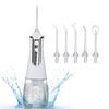 Portable 300ML Oral Irrigator Water Flosser Tartar Remover 5 Nozzels 3 Modes Waterproof USB Rechargeable Teeth Cleaning Tool