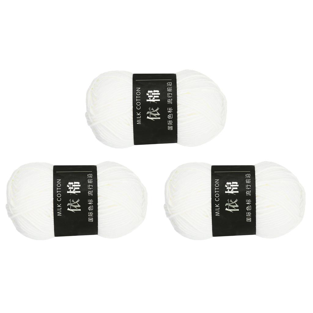 3 мотка хлопковой пряжи, 60% хлопок, 40% акрил пряжа для вязания крючком, пряжа для пледа для вязания крючком золото