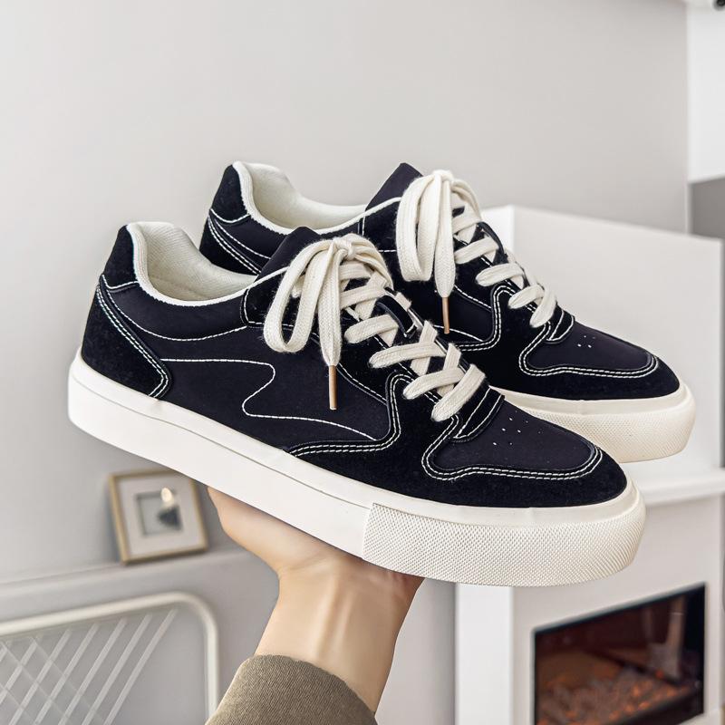 Новые мужские дышащие туфли с низким верхом из зонтичной ткани, нишевая спортивная и повседневная обувь для скейтборда, мужской тренд AFT-02