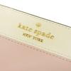 Женский бифолд-кошелек Kate Spade, компактный, бренд аутлета, розово-слоновая кость, кожа Saffiano, цвет Madison Colorblock, Le Medium Compact Bifold Wallet, KC511 650.