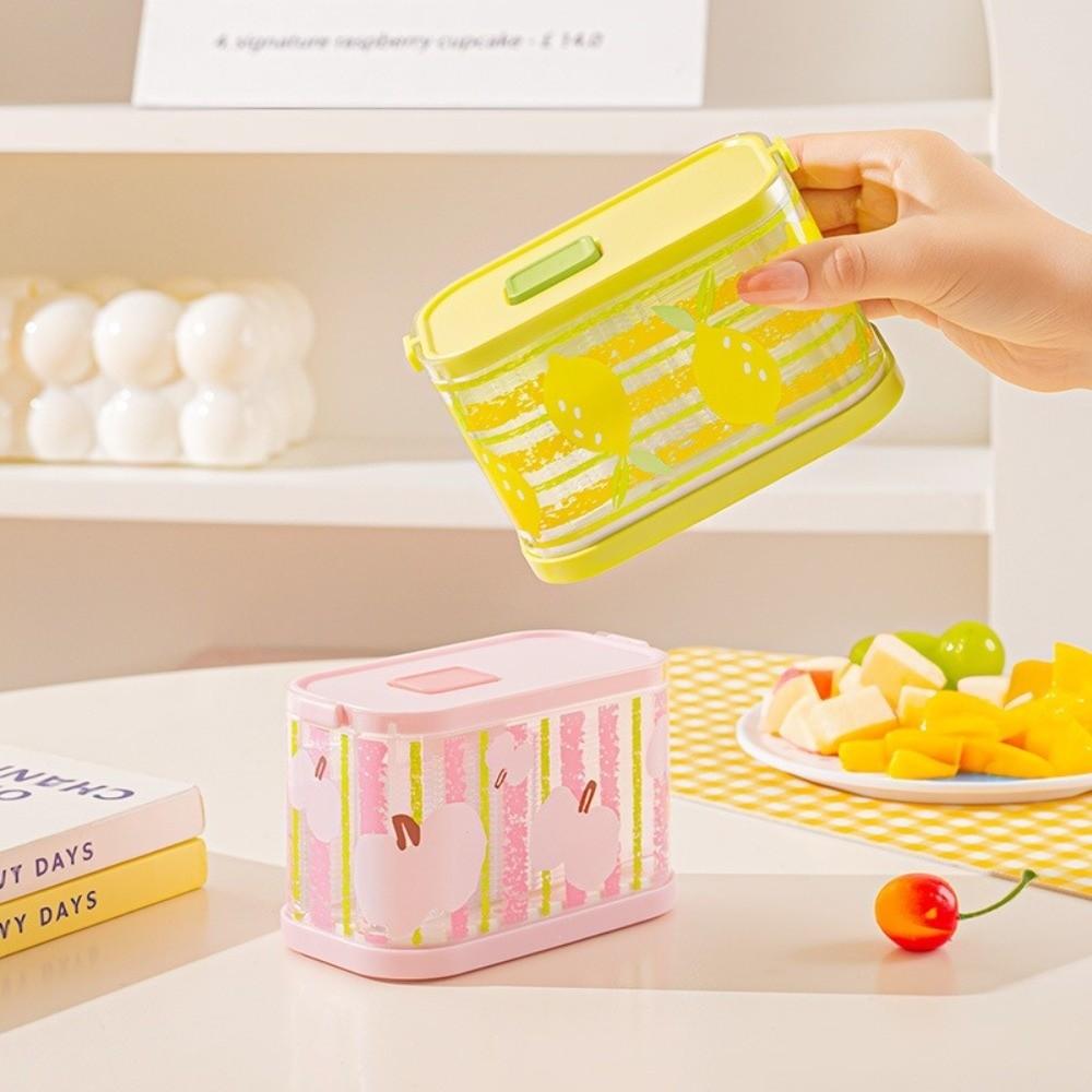 Portable Small Fork Storage Box Reusable Fork Organizer Dim Sum Serving