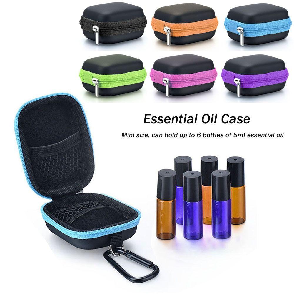 Hard Shell Essential Oils Storage Travel Storage Bag Perfume Box Carrying Case Essential Oil Case