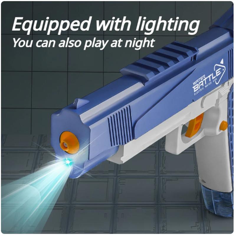 M1911 Electric Water Guns Pistol Plaything Squirt Pool Beach Shooting Games Outdoor Playthings Blaster ideal for Children Adult