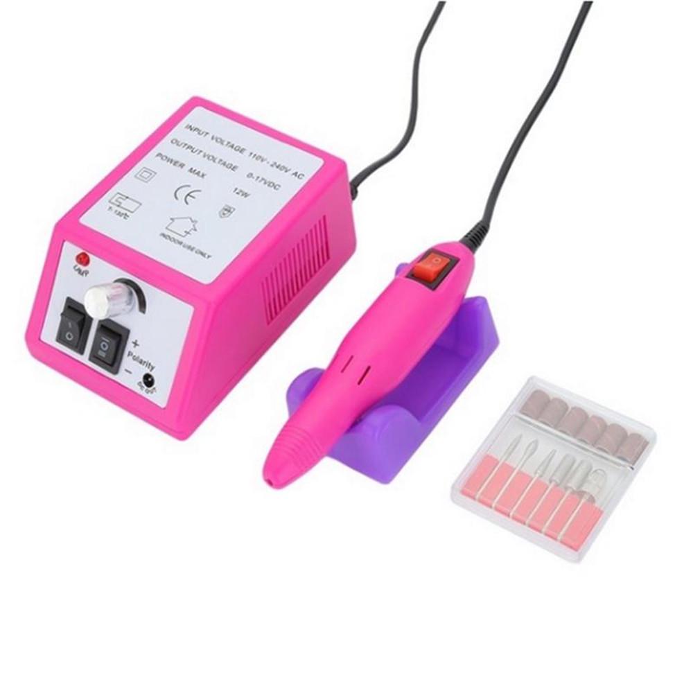 Электрическая дрель для ногтей, набор для акриловых ногтей, гель-полировщик, наборы для быстрого маникюра, педикюра