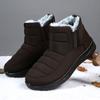 Winter Anti Slip Men's Snow Boots with Thick Fleece and Warm Cotton Boots Men Boots