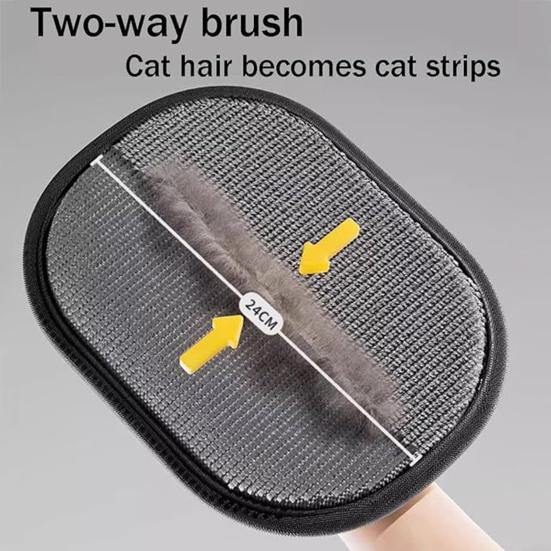 5Pcs/Set Pet Hair Remover Reusable Electrostatic Dogs Cats Hair Removal Gloves Lint Removal Tool for Clothing Furniture Car Seats