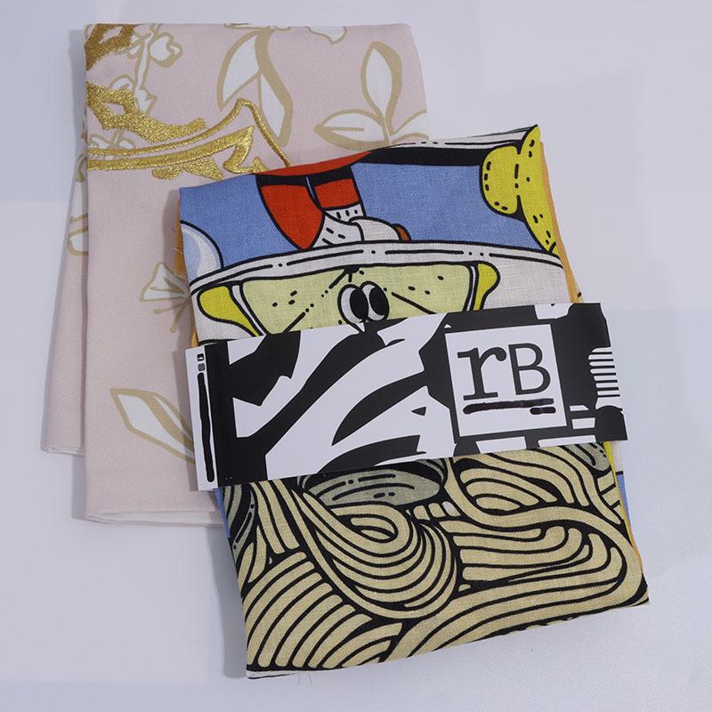 No Fading Custom Logo Digital Printed Tea Towels 100% Organic Cotton Linen Absorbent Kitchen Cleaning Dishcloth Tea Towel