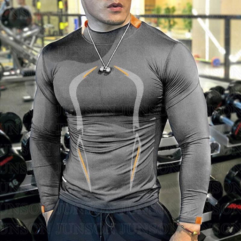 Summer Outdoor Long Sleeve T-Shirt Men 2024 New Breathable Air Conditioning Outdoor Sun Protection Running Outer Wear