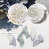 Size Micro Glass Caviar Beads AB Crystal Rhinestones Tiny Nail Pearls Nail Art Decorations Manicure