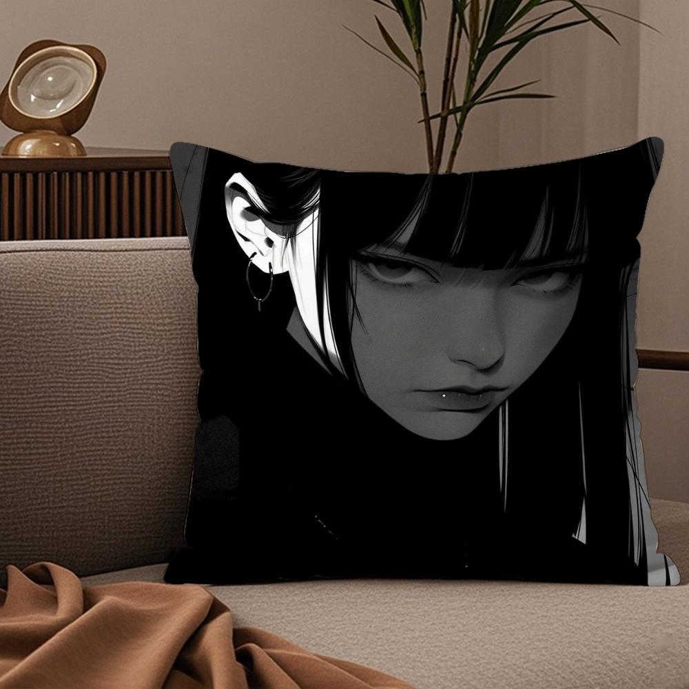 Cool HHyuga HHinata Pillow Case Silky elegant Comfort Sofa Bed Invisible zipper