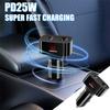 Автомобильное быстрое зарядное устройство USB 25 Вт PD Type C Автомобильные аксессуары для быстрой зарядки Для Honda Civic XR-V CRV Fit CITY Accord Jazz Odyssey Type R