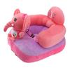 Cartoon Baby Support Seat Plush Adjustable Stable Children Learn Sitting Seat for Home Calf