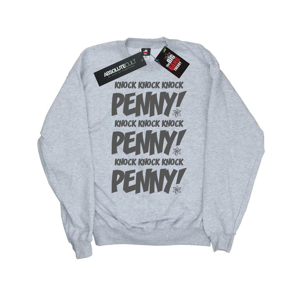 The Big Bang Theory Boys Sheldon Knock Knock Penny Sweatshirt