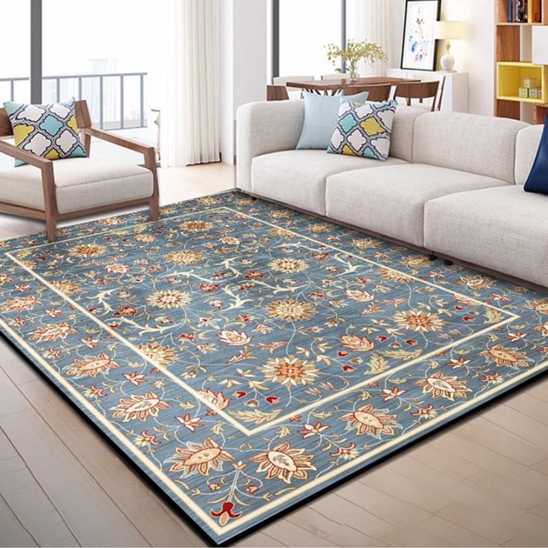 Persian Living Room Carpet Bedroom Bedside Sofa Coffee Table Study Retro European and American Carpet