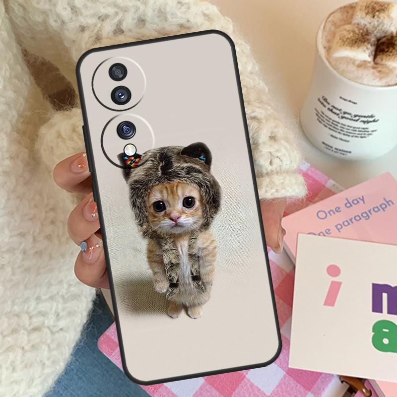 Комплект Котиков Милый Чехол Для Honor X8 X6 X7 X9 Magic 4 5 Pro 50 70 90 Lite 8X Honor X9a X6a X7a X8a X9b Чехол