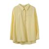 Korean gentle, simple and generous shirt women's spring new large-size women's clothing to cover meat and sun protection, with 210176.