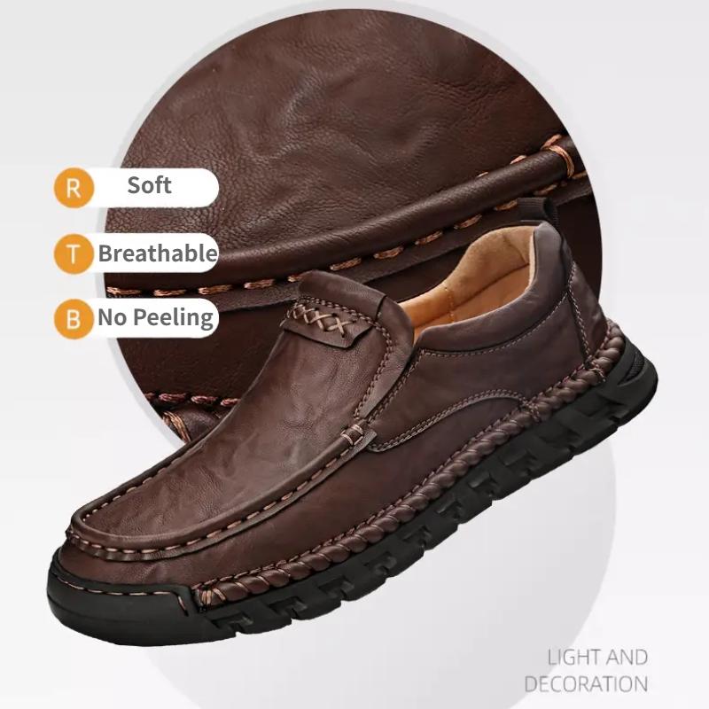 Men's High-quality Leather Shoes Business Casual Four Seasons Leather Shoes Men's Soft Leather Shoes
